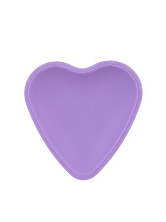 Фиолетовый нереалистичный дилдо Emotional Plus - 13 см.